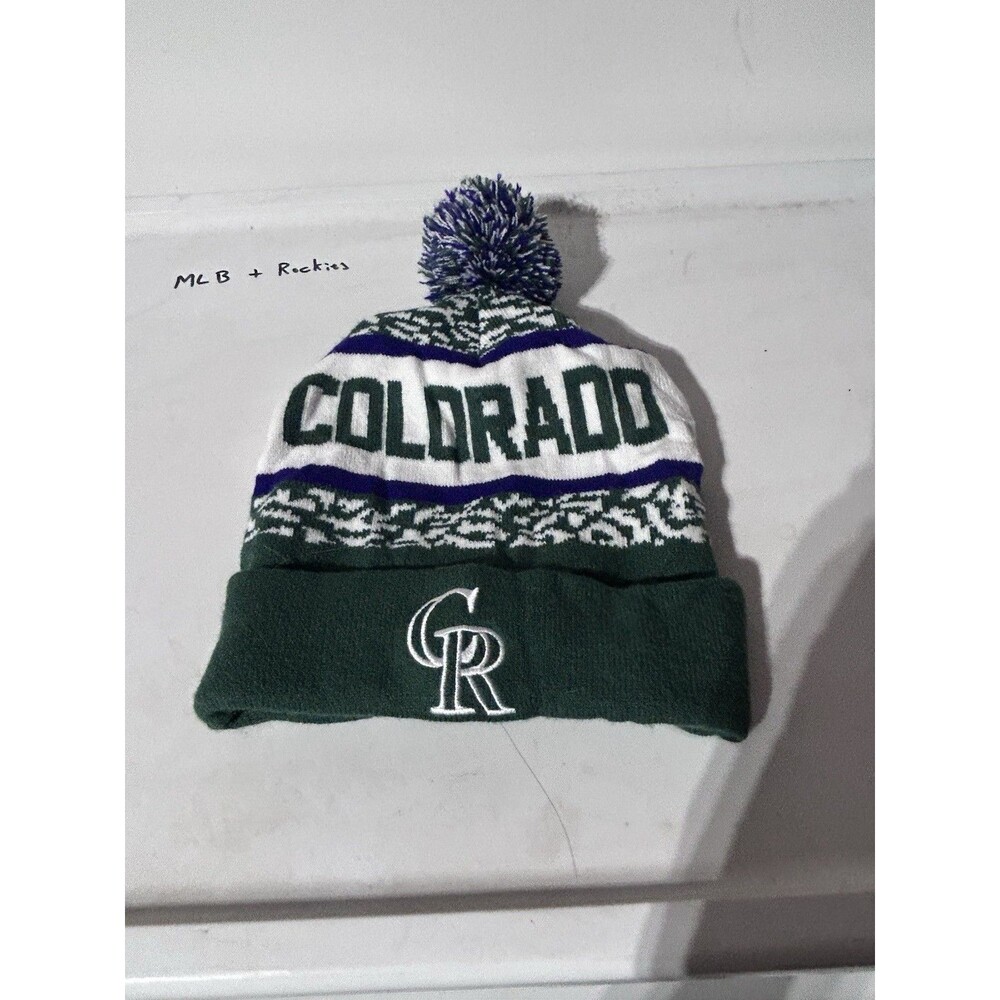 Colorado Rockies City Connect Winter 5280 Beanie Hat